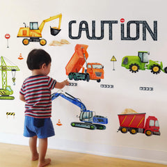 Mfault nursery playroom wall art creates a cheerful scene kids will love.