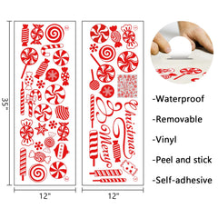 Mfault peppermint candy wall sticker adds cozy bedroom accents.