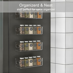 MGY stackable kitchen bins maximize counter and cabinet organization.