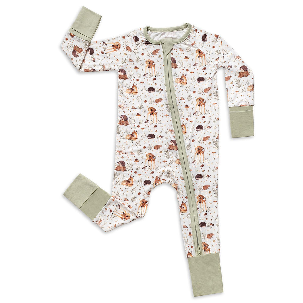 Miaoberry bamboo viscose sleeper front view shows ultra-soft, breathable fabric for all-season comfort.