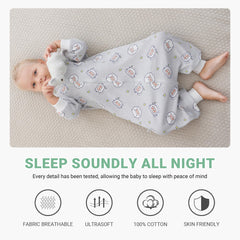 MICHLEY breathable cotton fabric promotes air flow for comfort.