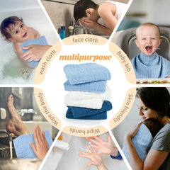 MIGIOL burp cloth shows 10x20 inch size for coverage.