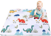 MIIMER 50x50 play mat microfiber surface gentle to baby's skin