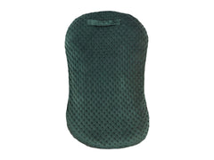 Mila Millie water-resistant cover forest, close-up showing spill protection and easy-clean surface.