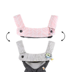 Mila Millie premium pad for Ergobaby fit; soft protection against drool during daily wear.