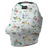 Milk Snob Disney Enchanted Kingdoms 5-in-1 cover for discreet breastfeeding with princess design