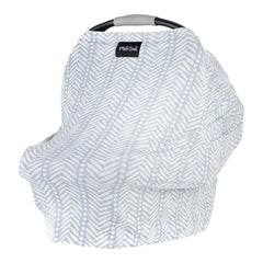 Milk Snob Original 5-in-1 cover provides private breastfeeding in public with breathable fabric