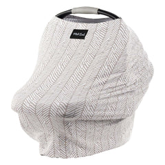 Milk Snob Original 5-in-1 cover in breathable fabric offers private nursing on the go.
