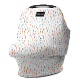 Milk Snob Original 5-in-1 cover nursing cover in use for discreet feeding.