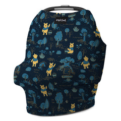 Milk Snob Winnie Pooh nursing cover provides discreet feeding privacy