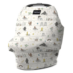 Milk Snob Star Wars cover folding for on-the-go privacy while nursing