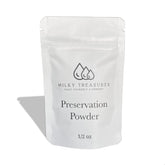 Milky Treasures preservation powder packaging ready for DIY keepsake jewelry