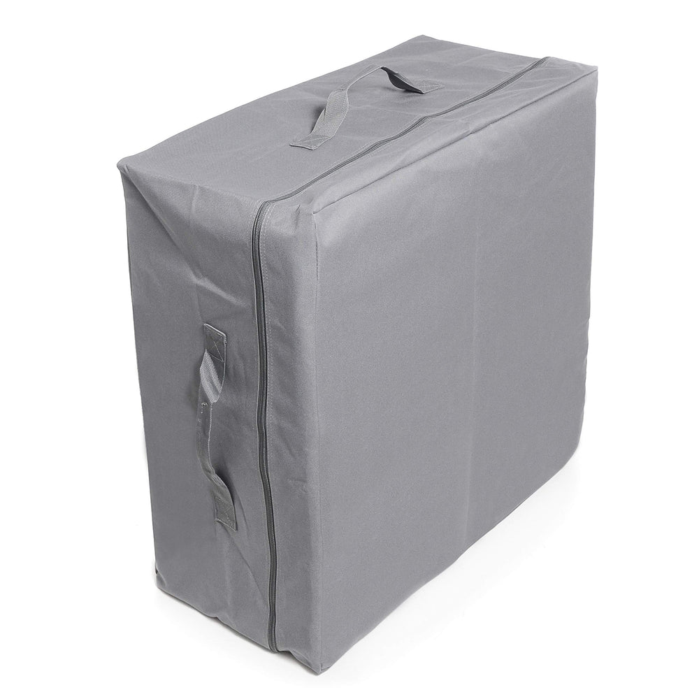 Milliard carry case for blue toddler tri-fold nap mat keeps it neat during travel.