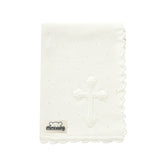 mimixiong baby christening blanket with cross embroidery offers heirloom-worthy keepsake