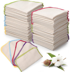 Mimorou flannel cloth baby wipes 45-piece set for gentle daily use.