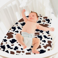 Mindsoft Western Cowboy crib sheets soft and breathable for baby sleep