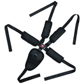 Mingxiong 5-point harness seatbelt in black with secure fit for high chairs