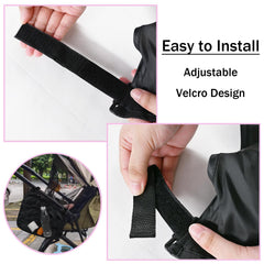 Mingxiong adjustable-anti-slip-straps ensure stable fit on different stroller models.