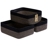 MiniArk large shallow baskets assembly view for versatile storage