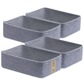 MiniArk large shallow baskets folded for compact storage.