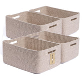 MiniArk large storage baskets for closet organization with ample space.