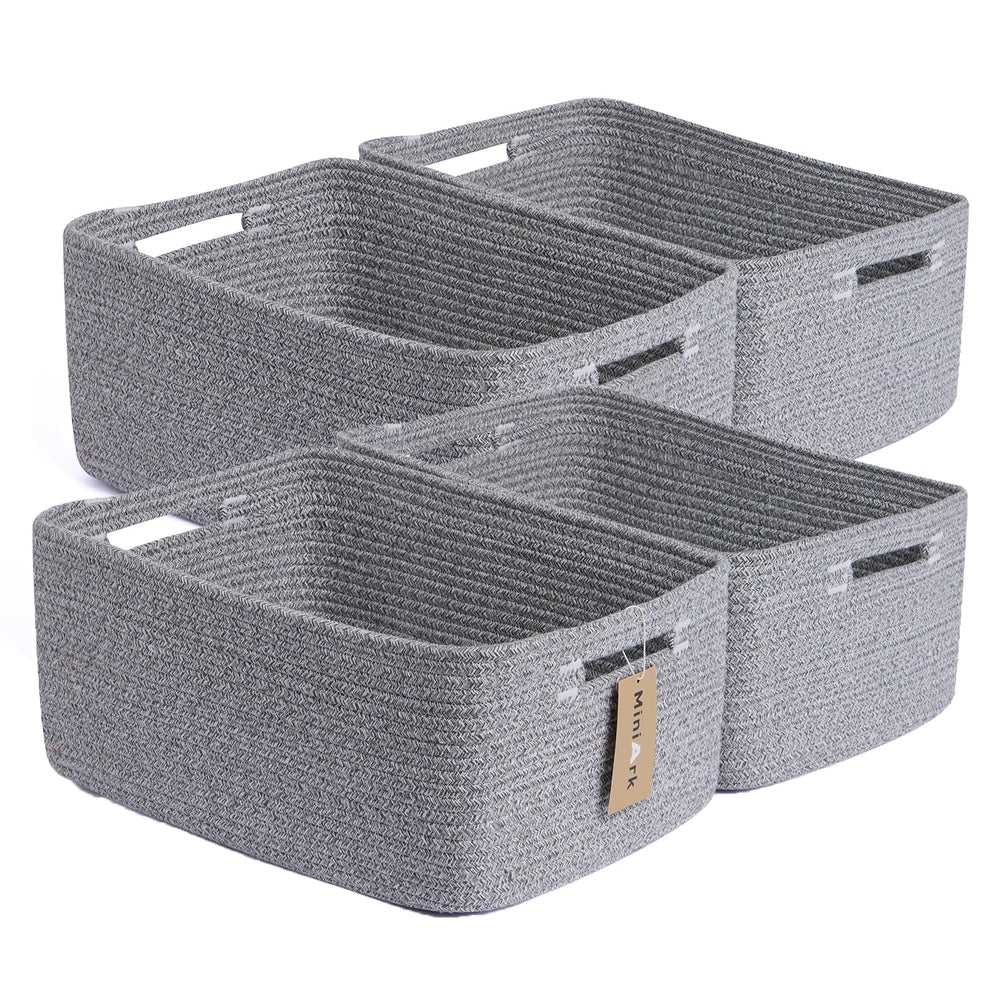 MiniArk large storage baskets packaged folded for easy organization and gifting