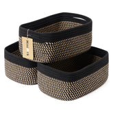 MiniArk small storage baskets compact size ideal for cosmetics, keys, and desk tidbits.