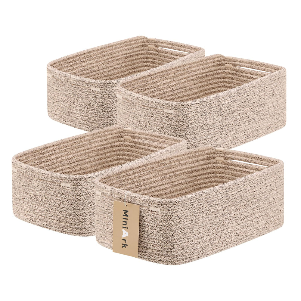 MiniArk small storage baskets in compact size for neat cosmetics organization.