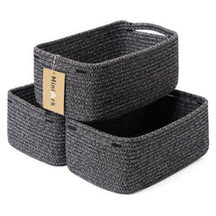 MiniArk compact-size basket ready to organize cosmetics and remotes.