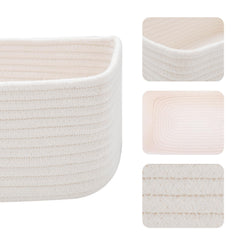 MiniArk baskets in a nursery for safe baby essentials