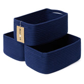 MiniArk small storage baskets on a shelf keeping items organized and accessible.
