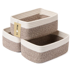 MiniArk small storage baskets set view for compact organization.