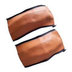 MINILUJIA stroller handle cover brown for Uppababy Vista protects the grip.