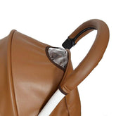 MINILUJIA stroller armrest cover brown provides dust protection and a soft touch