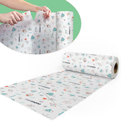 Minimono sea animals splat mat folded for compact storage