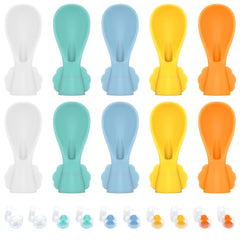 MiniMunch universal pouch spoon attachment on a pouch enables quick, mess-free feeding on the go.