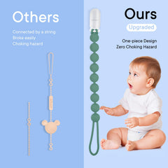 MINMUNJIU durable plastic clasp keeps clips secure without damaging clothing.
