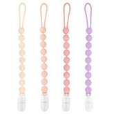 MINMUNJIU pacifier clip pack colors keeps pacifiers secure on baby girl outfits