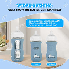 MINMUNJIU thermal-insulation sleeve helps maintain milk temperature for longer feeds.