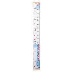 MinoMia growth chart full height with dual scale 0.2 ft to 6.5 ft.