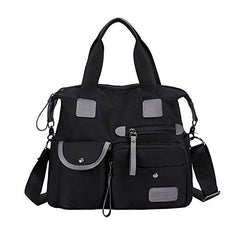 MINTEGRA Nylon Tote Bag interior pockets simplify finding daily essentials quickly