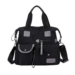 MINTEGRA Nylon Tote Bag shows waterproof material protecting essentials during daily commutes