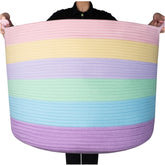 MINTWOOD Design XXXXLarge basket front view shows generous storage for bulky items
