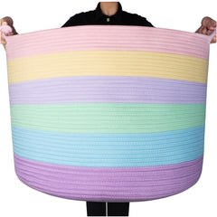 MINTWOOD Design XXXXLarge basket front view shows generous storage for bulky items