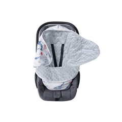 Miracle Baby Swaddle Blanket soft cotton with minky dots for gentle skin comfort.