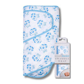 Miracle Blanket Swaddle Wrap arm-wrap keeps baby's arms snug for calmer sleep.