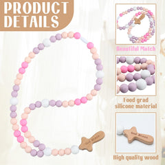 Misdary baby rosary size measurements show 50 cm length for easy handling