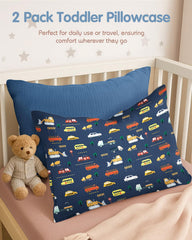 Miss Adola pillowcase closeup envelope closure for snag-free bedtime