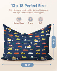 Miss Adola solid color pillowcase complements nursery styling and easy mix-and-match