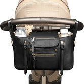 Miss Fong universal stroller organizer front view for organized outings